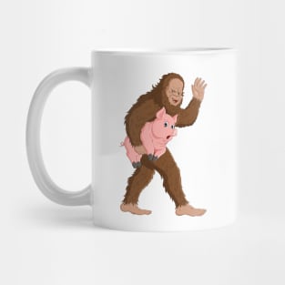 Bigfoot Sasquatch Chinese New Year of the Pig 2019 Mug